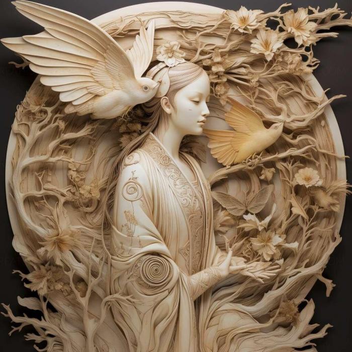 نموذج ثلاثي الأبعاد لآلة CNC 3D Art 